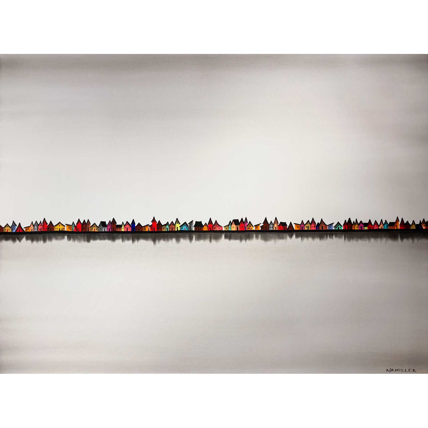 Our Chalet Era 36" x 48" - Petroff Gallery - Painting
