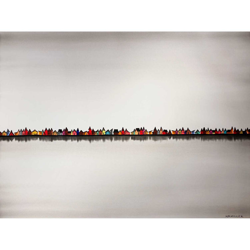 Our Chalet Era 36" x 48" - Petroff Gallery - Painting