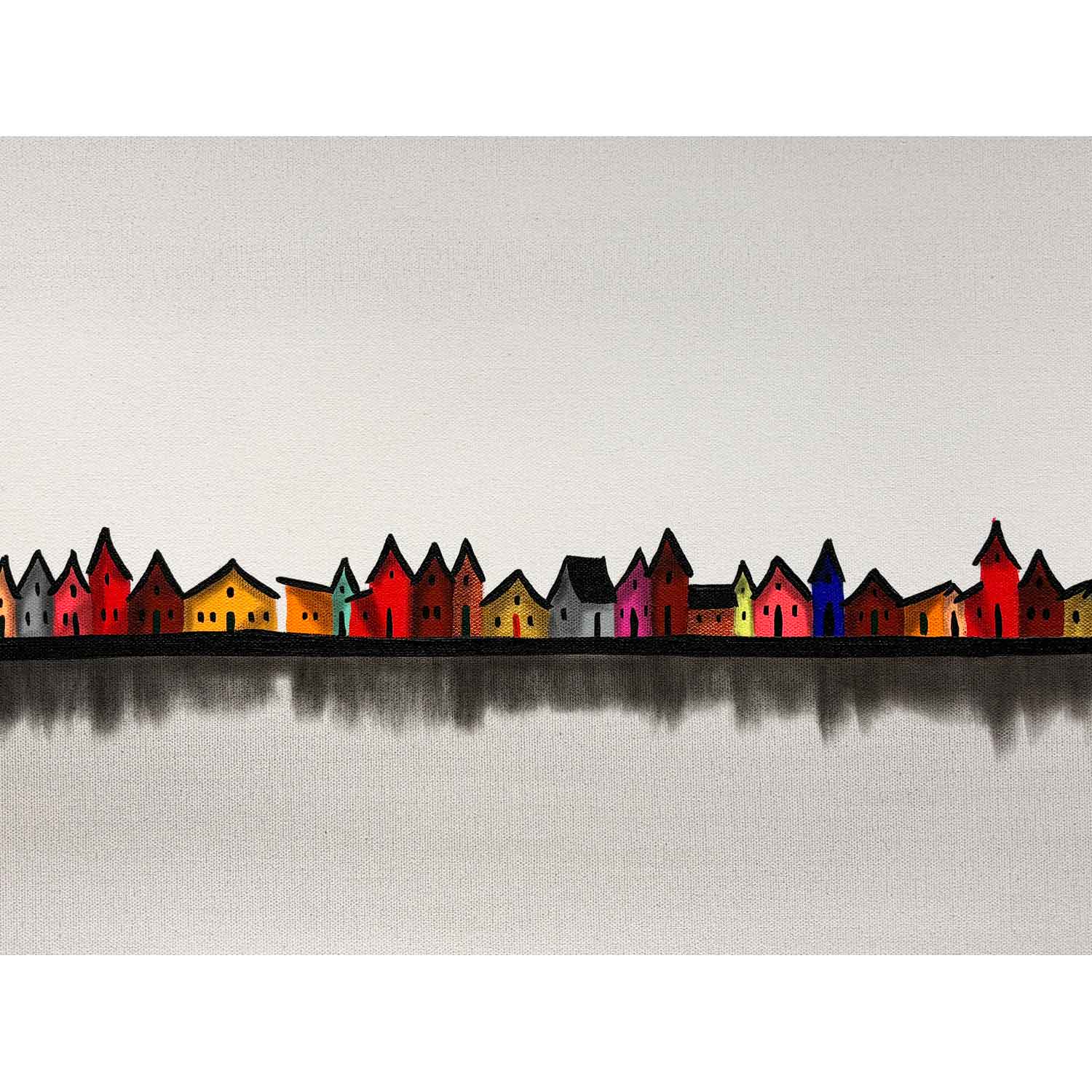 Our Chalet Era 36" x 48" - Petroff Gallery - Painting
