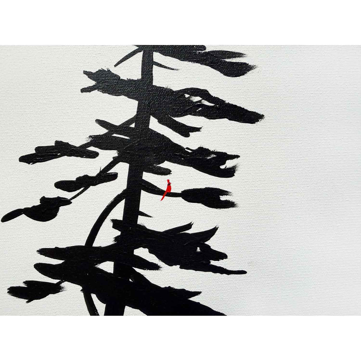 Our Season 24" x 18" Detail View - Petroff Gallery - Painting