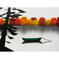 Our Season 24" x 18" Detail View - Petroff Gallery - Painting