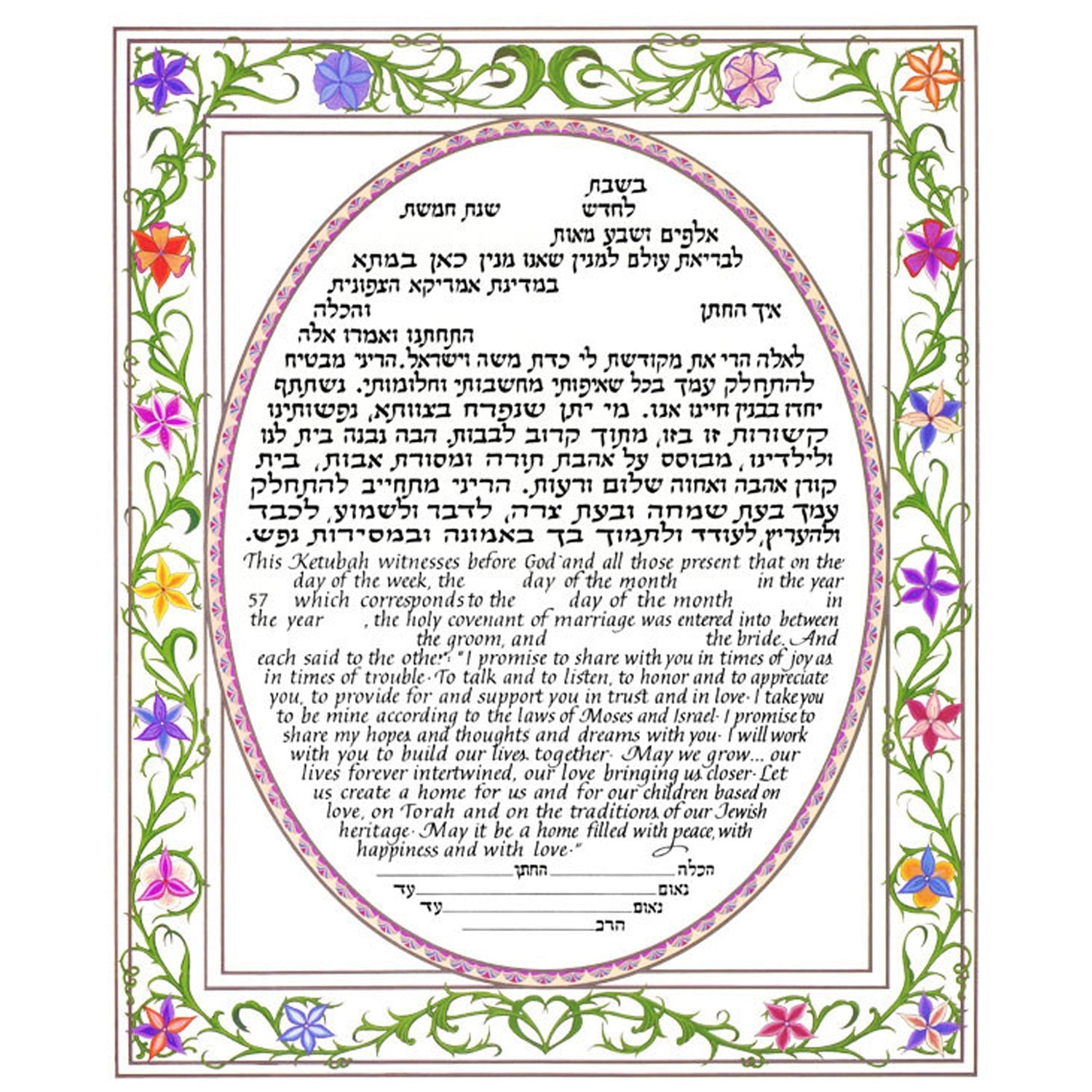 Oval Floral - Petroff Gallery