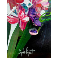 Just One Moment 20 x 20 - Petroff Gallery - Paintings 