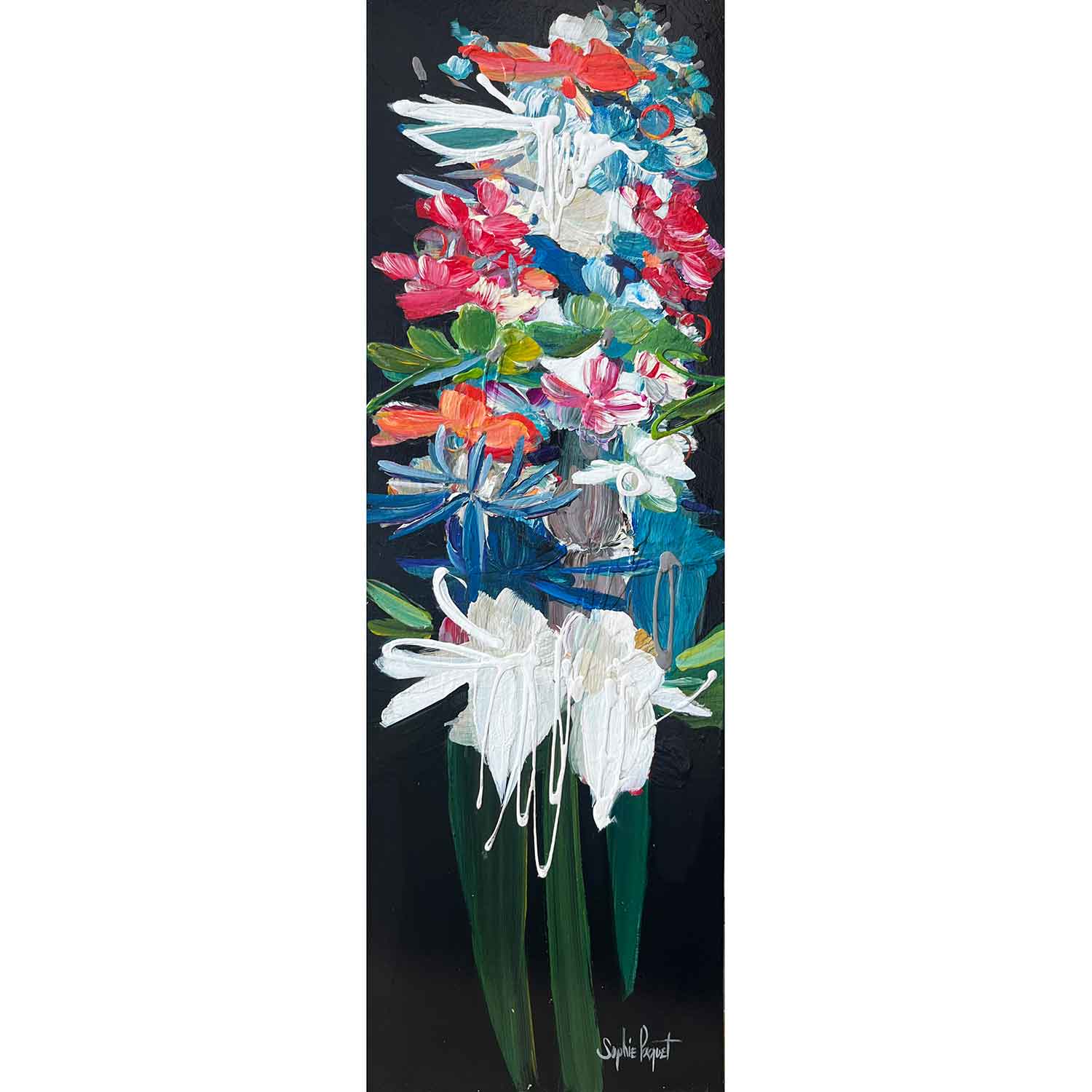 L'apero 36 x 12 - Petroff Gallery - Paitings