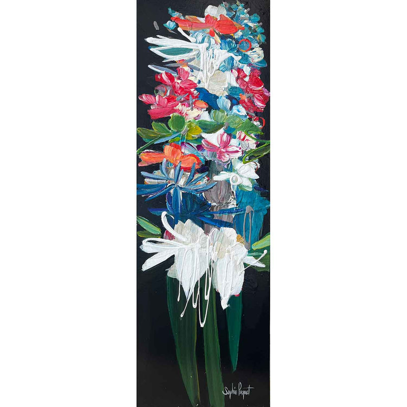 L'apero 36 x 12 - Petroff Gallery - Paitings