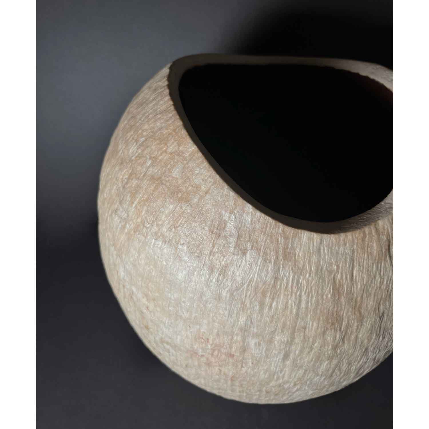 Raw Pulp Big Barrel 1 detail - Petroff Gallery - Sculpture