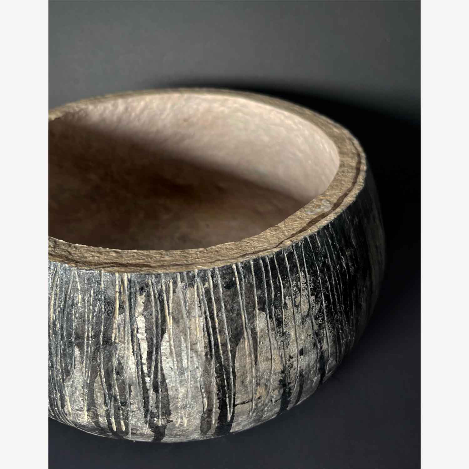 Sgraffito detail - Petroff Gallery - Sculpture