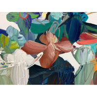 Parfum de L'Automne 24" x 60" Detail View - Petroff Gallery - Painting