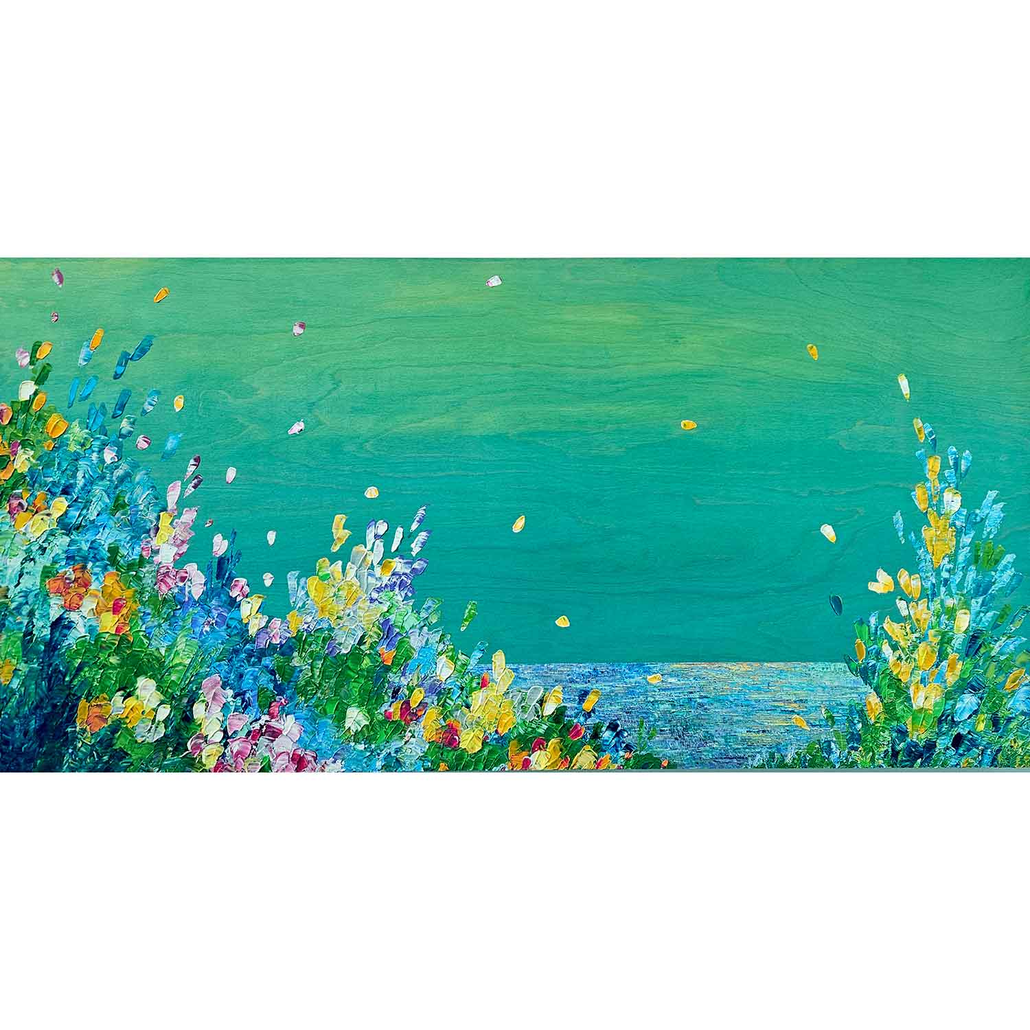 Path Towards the Sun 24" x 48" -Petroff Gallery - Painting