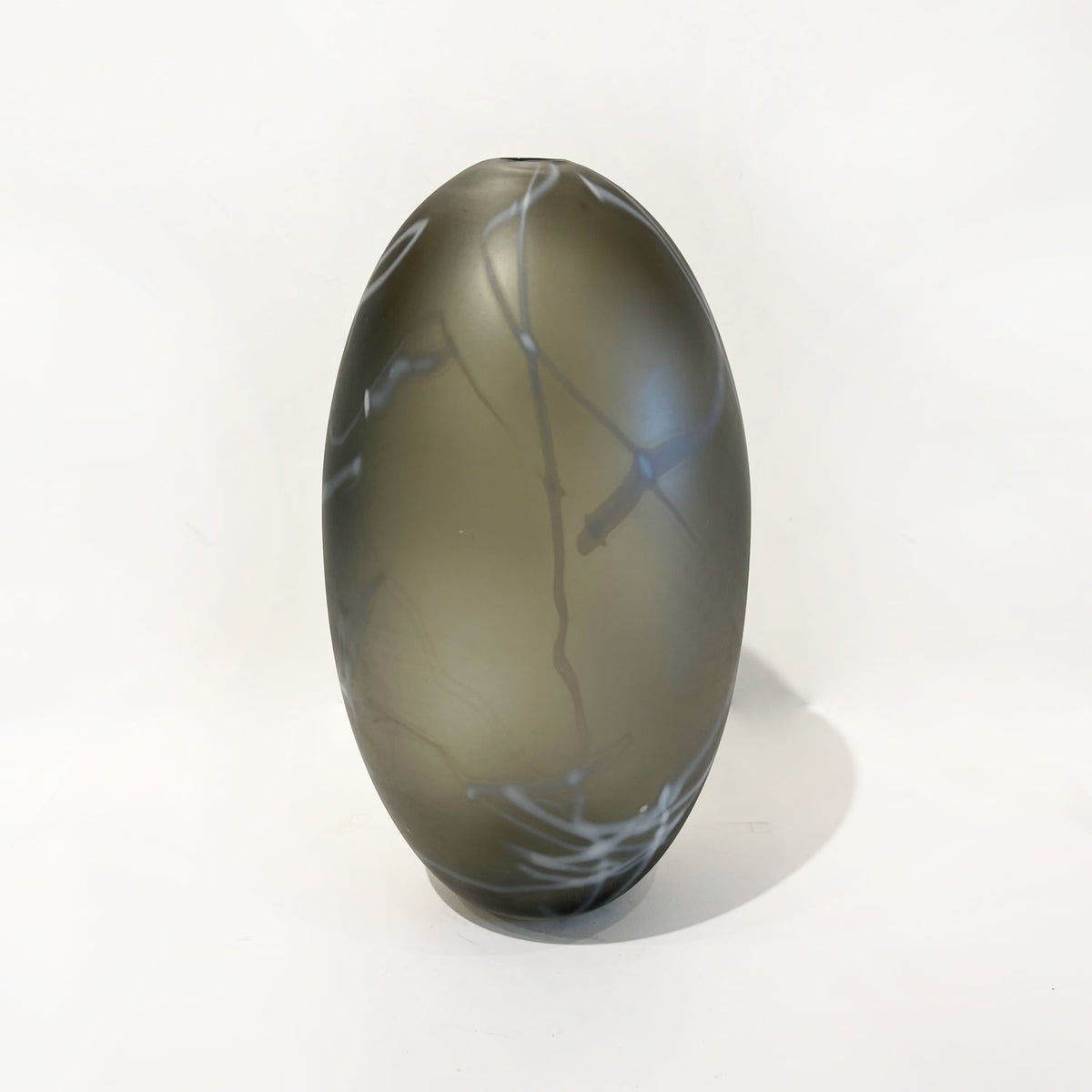 Patterned Ovoid Matte - Petroff Gallery - Glass Art