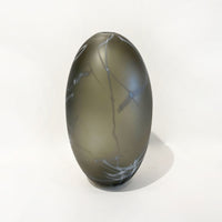Patterned Ovoid Matte - Petroff Gallery - Glass Art