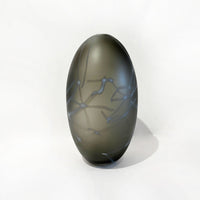 Patterned Ovoid Matte - Petroff Gallery - Glass Art