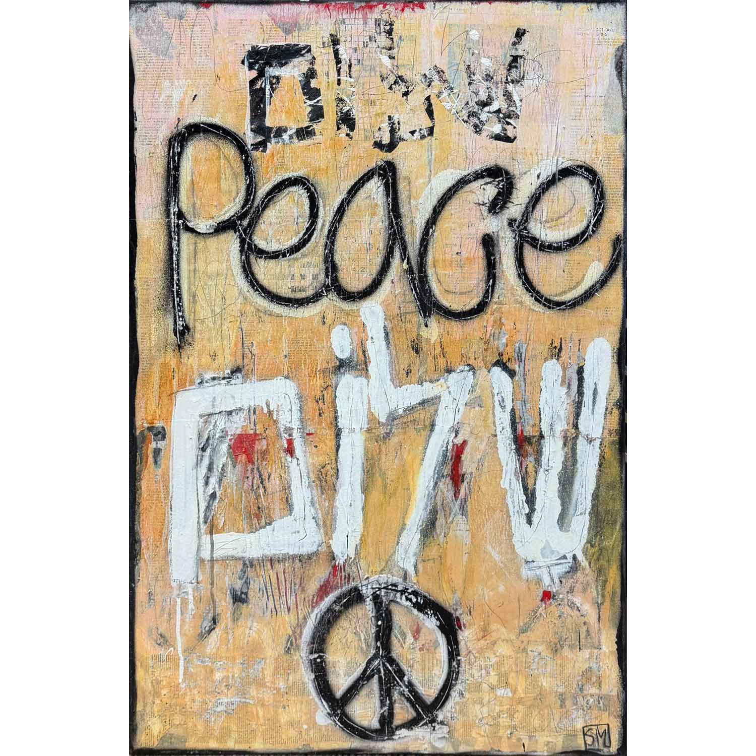 Peace 36" x 24" - Petroff Gallery - Painting