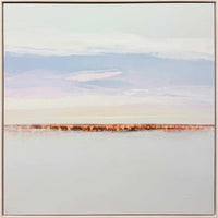 Peaceful Summer Sky 36" x 36" - Petroff Gallery - Painting