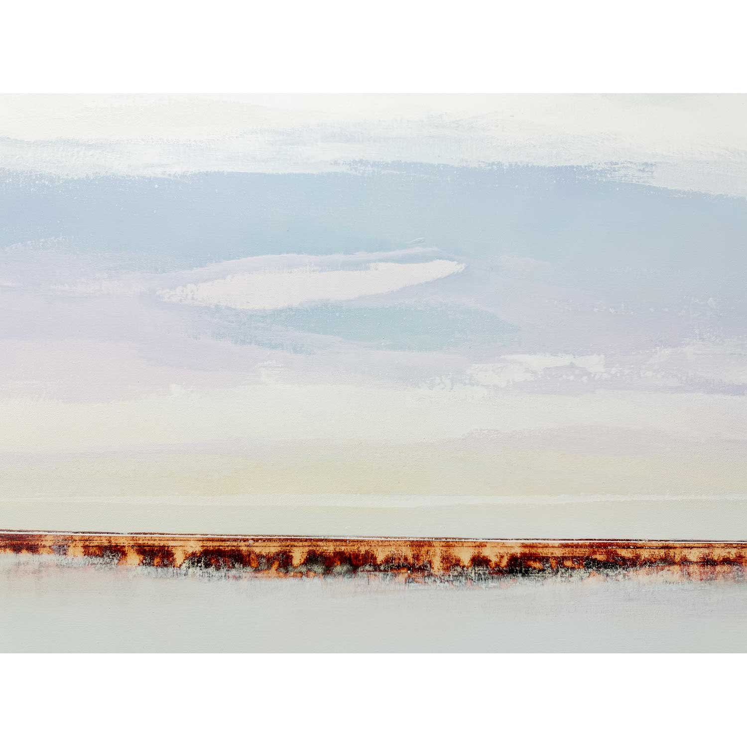 Peaceful Summer Sky 36" x 36" - Petroff Gallery - Painting