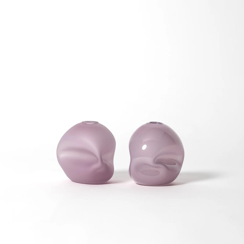 Small Lavender Pebble Vase - Petroff Gallery - Glass Art