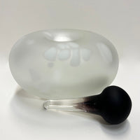 Pebble Vessel White and Black - Petroff Gallery -  - Minna Koistinen - Pebble Vessel White and Black
