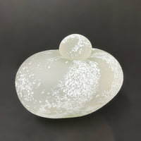 Pebble Vessel White on White - Petroff Gallery -  - Minna Koistinen - Pebble Vessel White on White