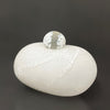 Pebble Vessel White on White - Petroff Gallery -  - Minna Koistinen - Pebble Vessel White on White