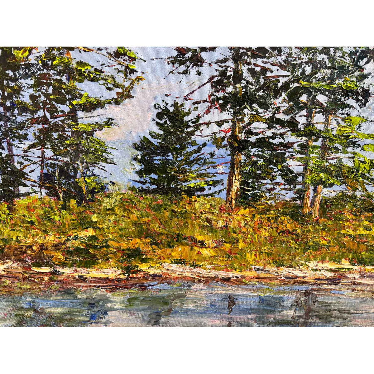 Peninsula 24" x 48" - Petroff Gallery - Painting