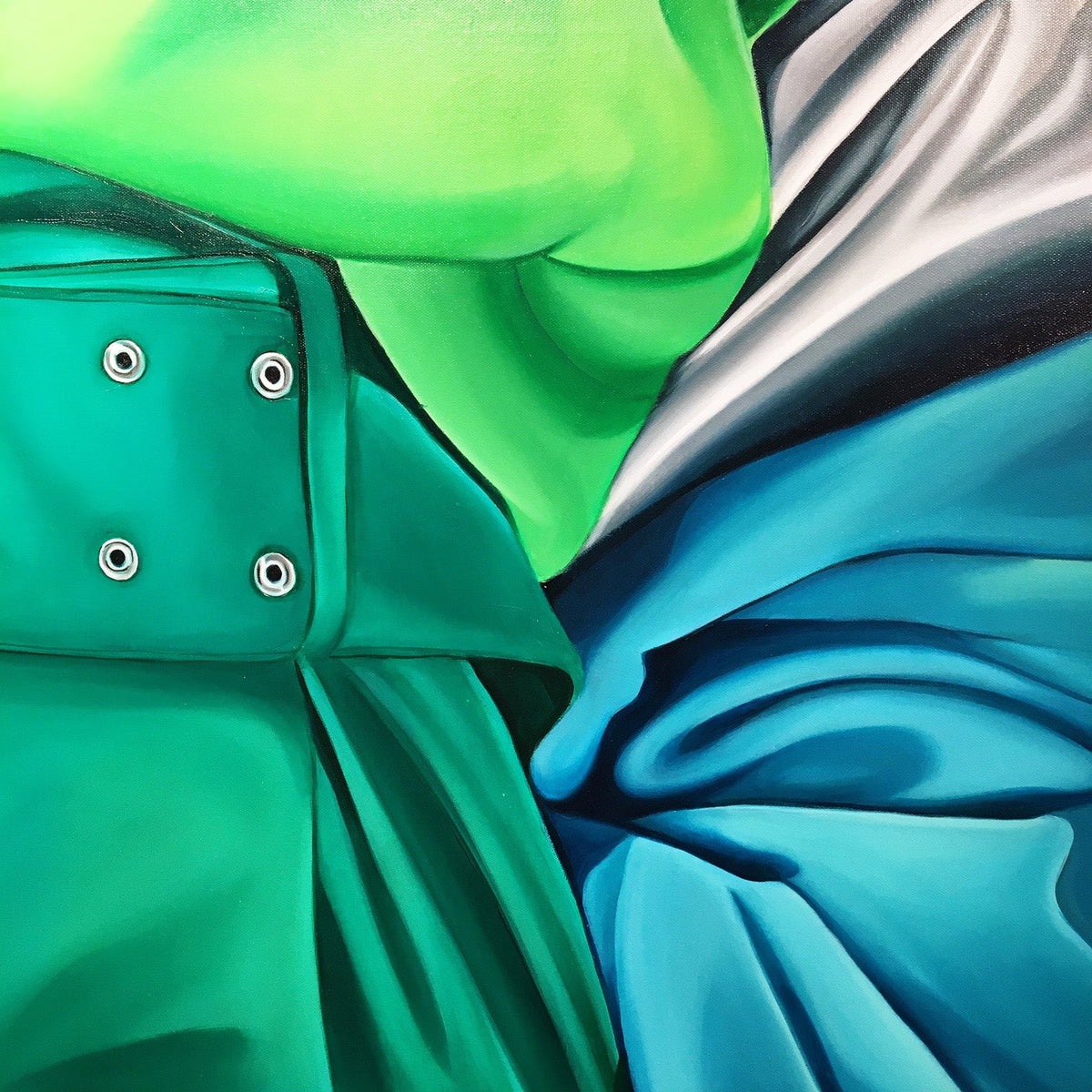 People Ask Me So Many Questions 48" x 60" - Petroff Gallery -  - Celine Gabrielle - People Ask Me So Many Questions, 48" x 60"