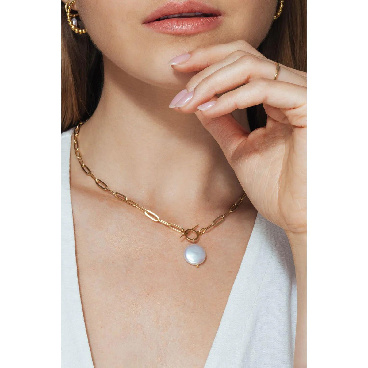 Perla Necklace Gold - Petroff Gallery - Jewellery