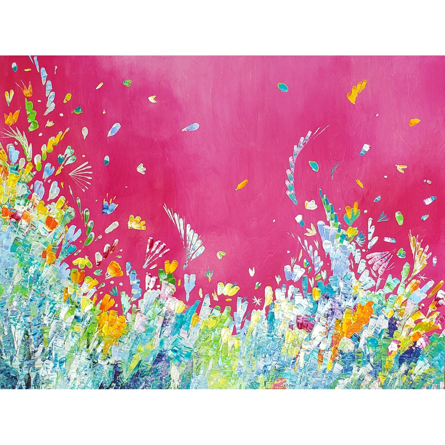 Petals 30" x 40" - Petroff Gallery -  Painting