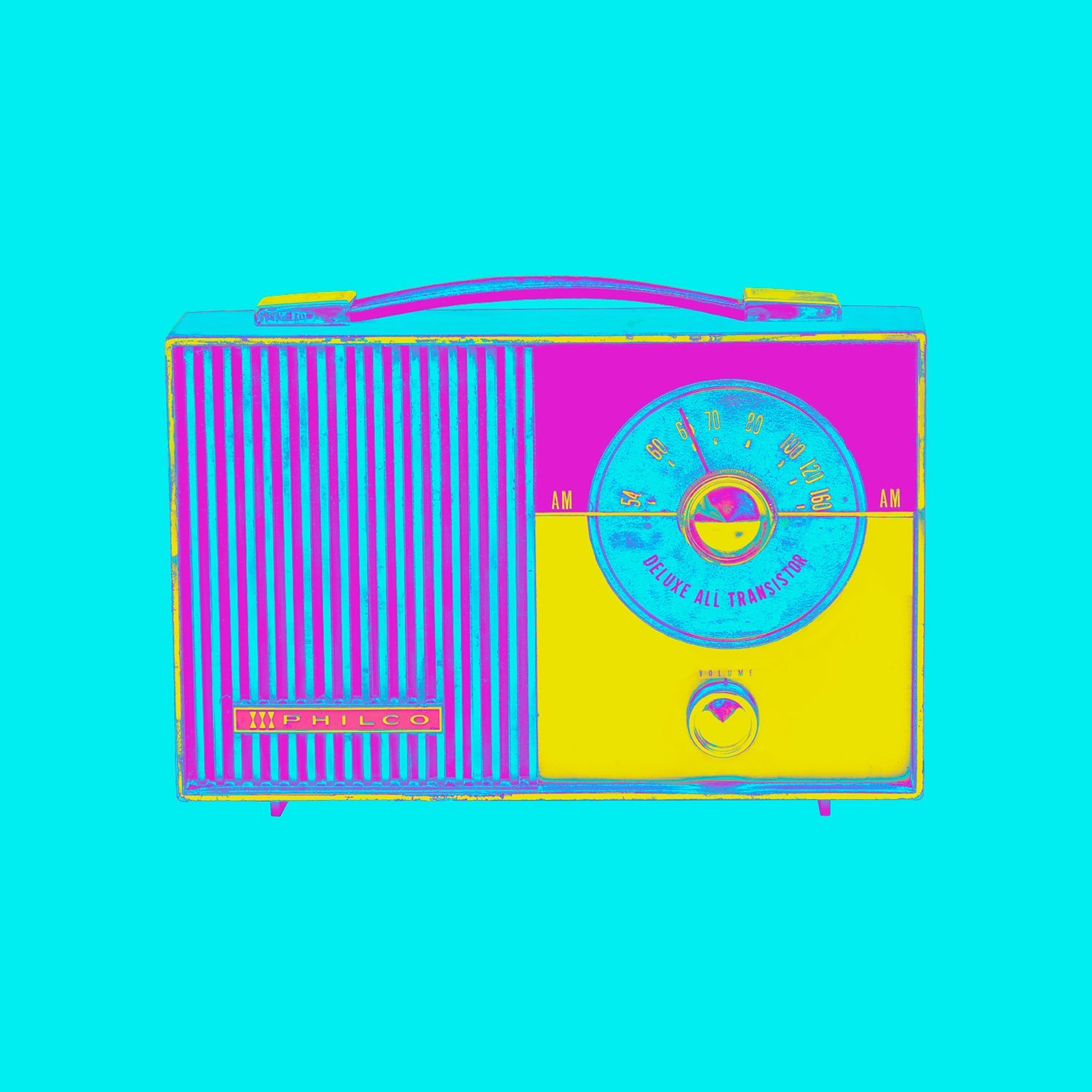 Phabulous Philco 24" x 24" - Petroff Gallery -  - Jeff Turner - Phabulous Philco 24" x 24"