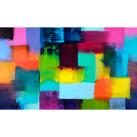 Pixelated Passion 36" x 60" - Petroff Gallery - Painting