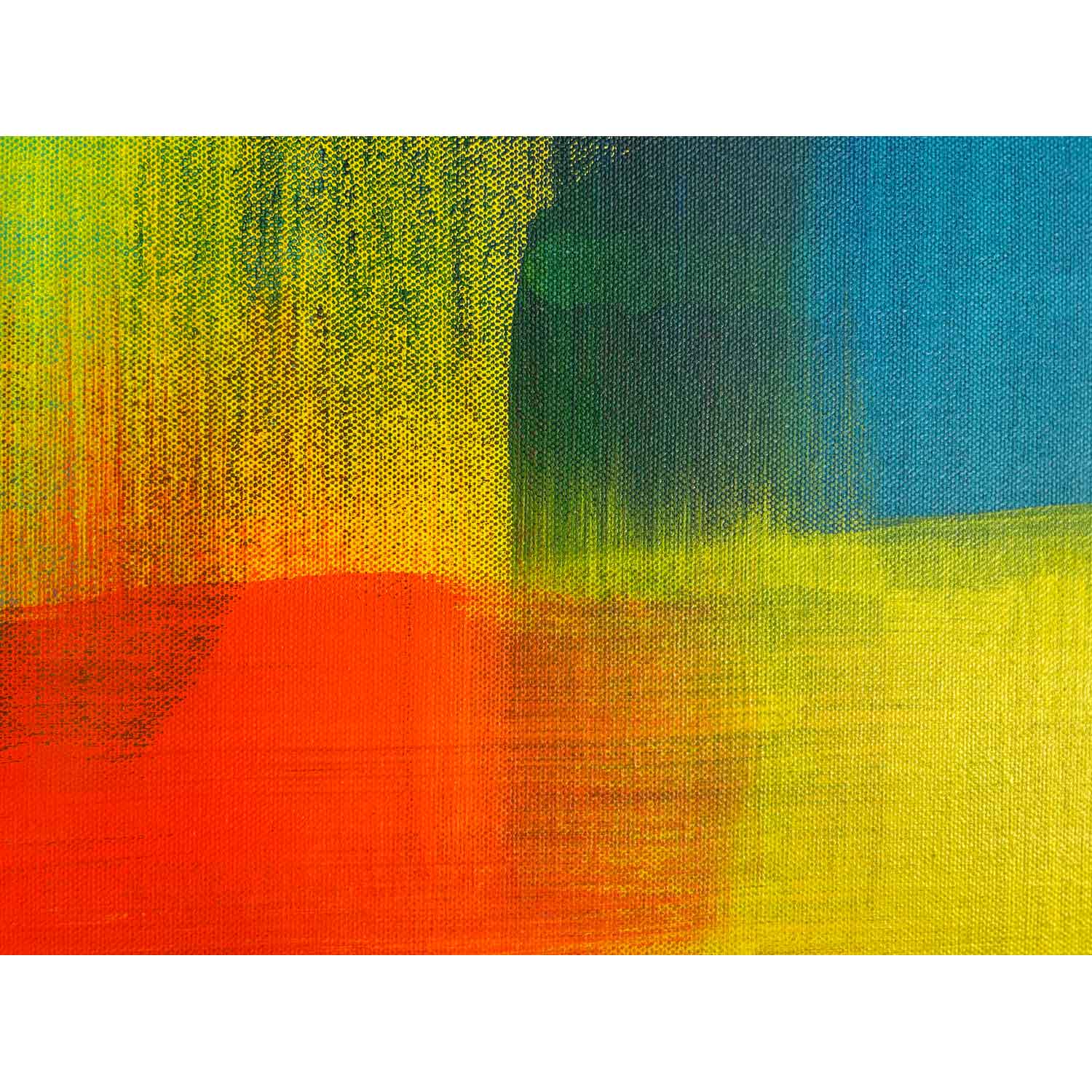 Pixelated Passion 36" x 60" - Petroff Gallery - Painting