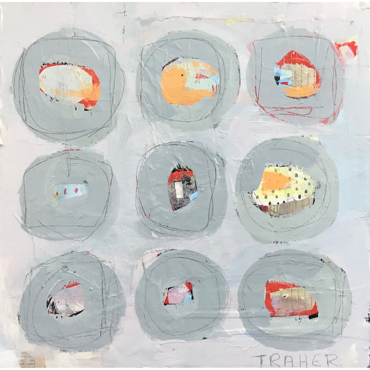 Pocket Change 16" x 16" - Petroff Gallery - Painting