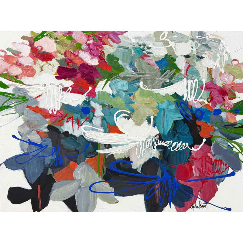 Poesie de Parfum 30" x 40" - Petroff Gallery - Painting