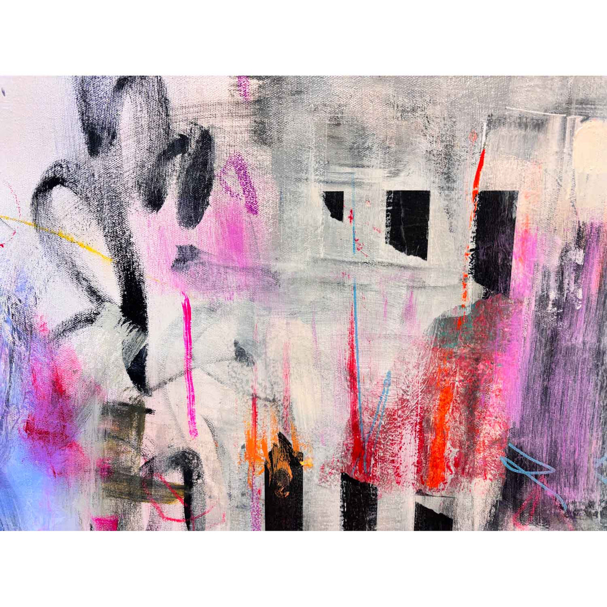 Poetry in Motion 48" x 60" - Petroff Gallery - Painting