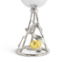 Pomegranate Kiddush Cup in Silver and Gold - Petroff Gallery - Judaica