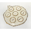 Pomegranate Seder Plate - Petroff Gallery -  - Marla Buck - Pomegranate Seder Plate