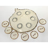 Pomegranate Seder Plate - Petroff Gallery -  - Marla Buck - Pomegranate Seder Plate