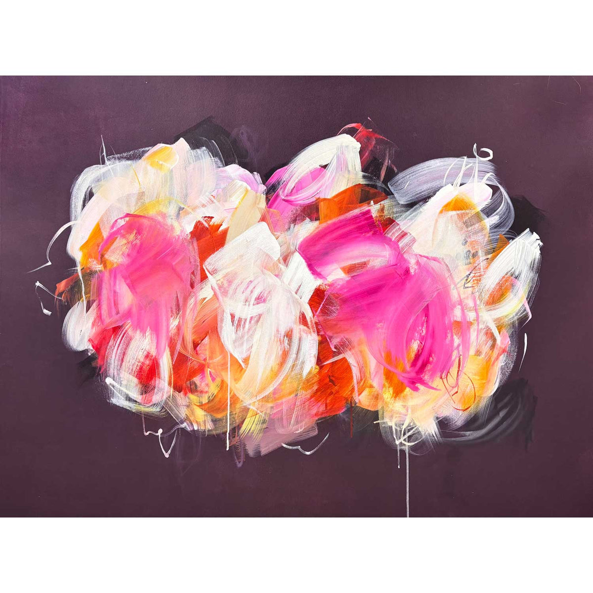 Pomegranates and Love 36" x 48.5" Petroff Gallery 