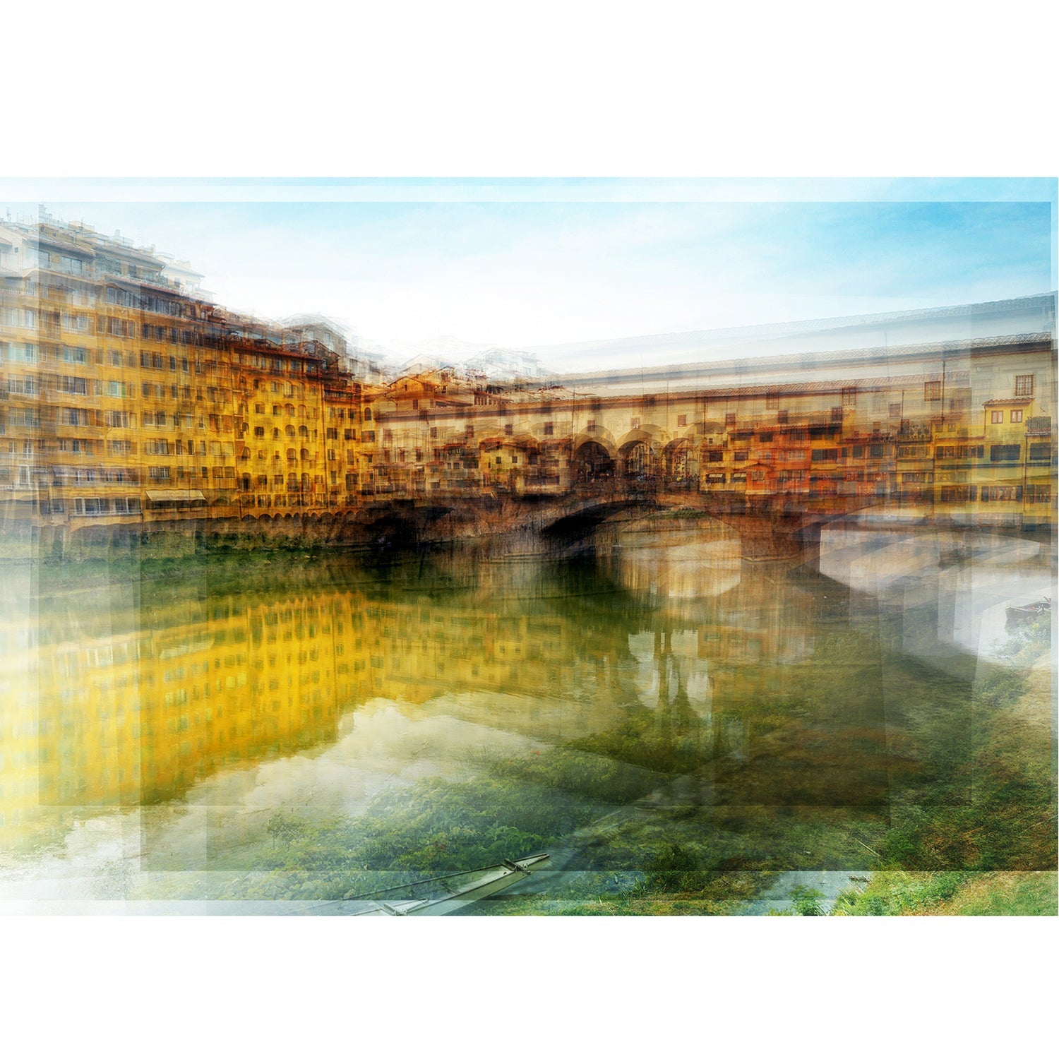 Ponte Vecchio 33" x 47" - Petroff Gallery -  - Chris Albert - Ponte Vechcio 33x47