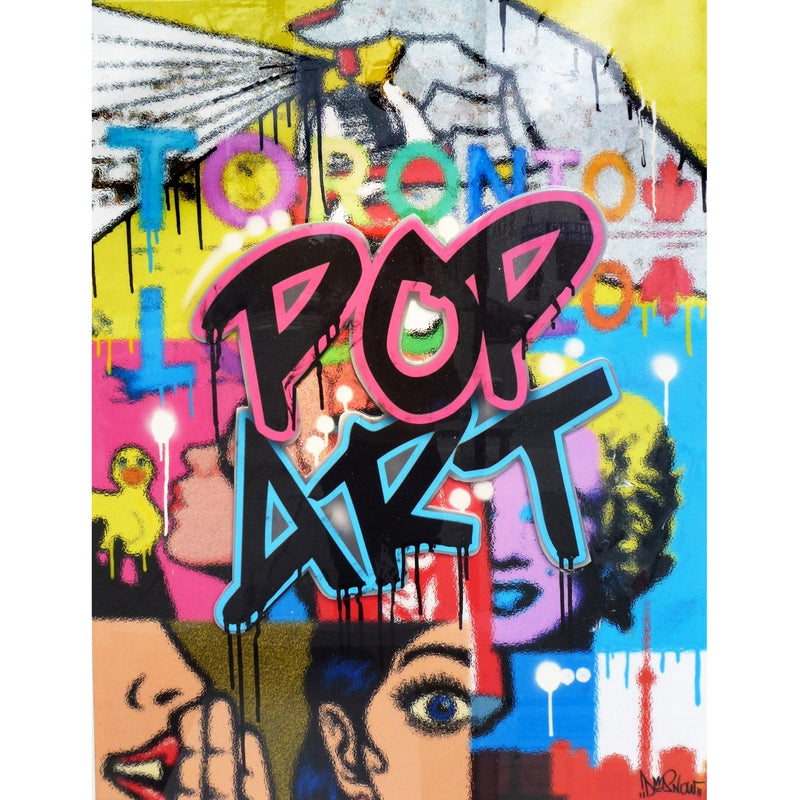 Pop Art 48" x 36" - Petroff Gallery -  - Diogo Neves - Pop Art 48 x 36