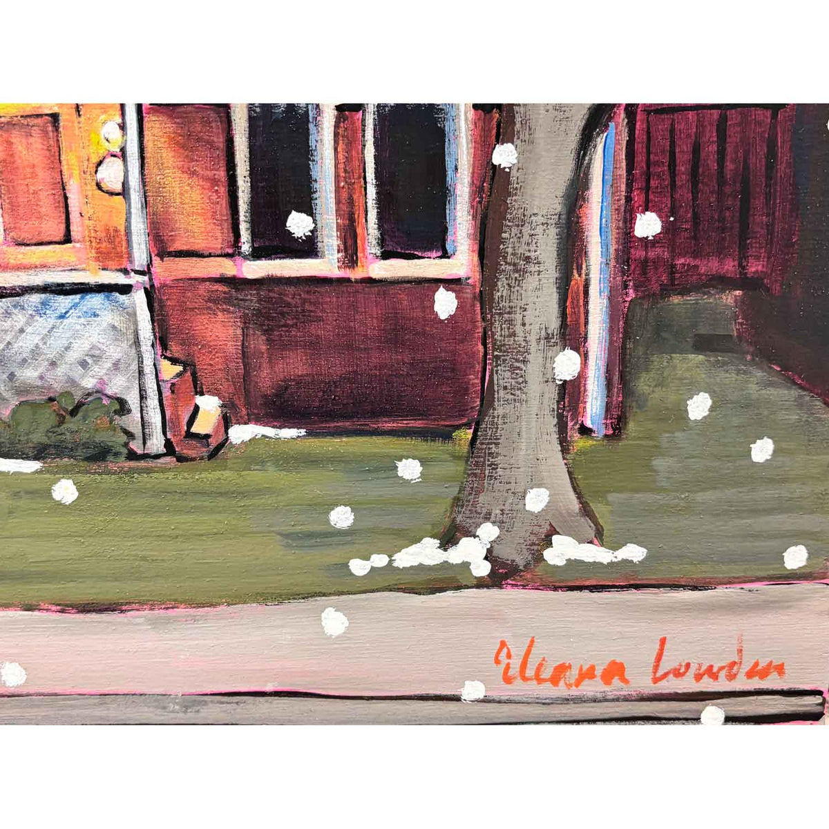 Porch Light 20" x 12" - Petroff Gallery - Painting