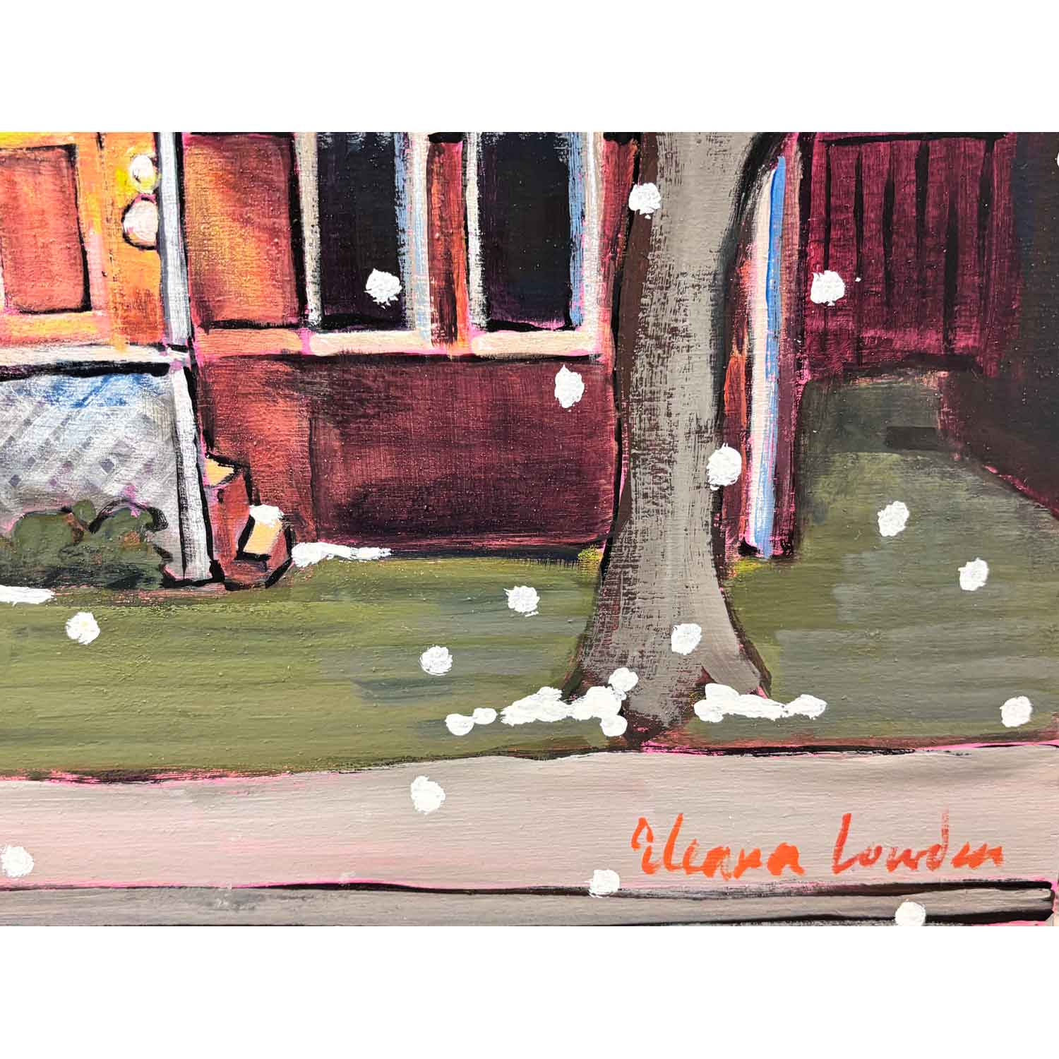 Porch Light 20" x 12" - Petroff Gallery - Painting