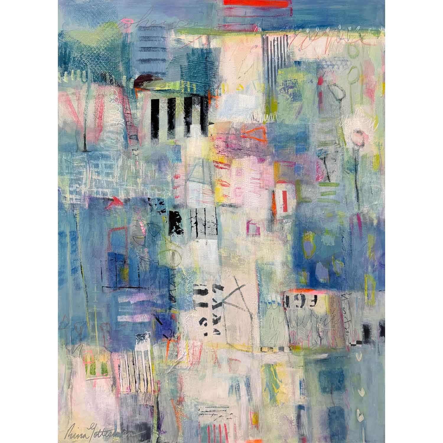 Possibilities 2 40" x 30" - Petroff Gallery - Painting