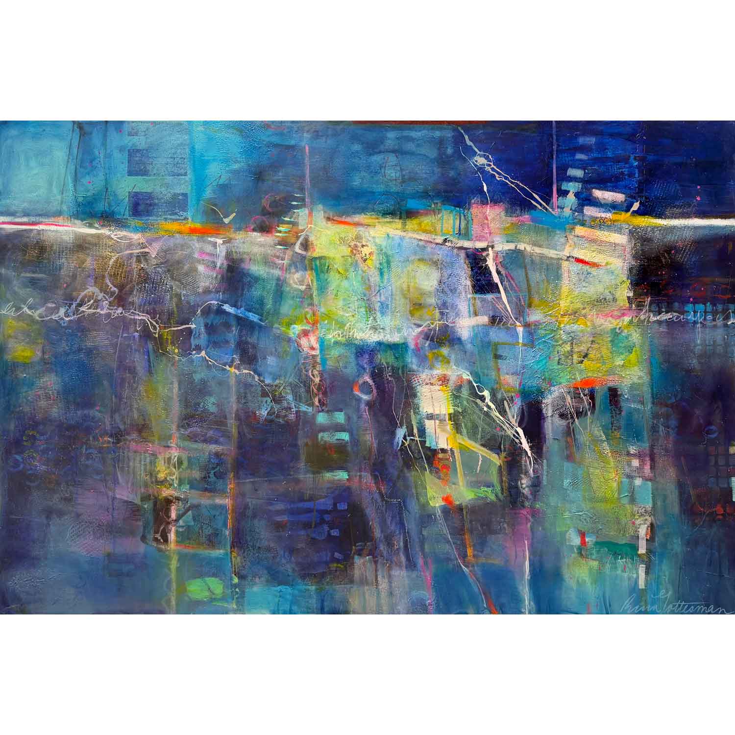 Possibilities of An Idea 40" x 60" - Petroff Gallery - Painting