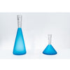Potions Copper Blue Cone Small - Petroff Gallery - Glass Art