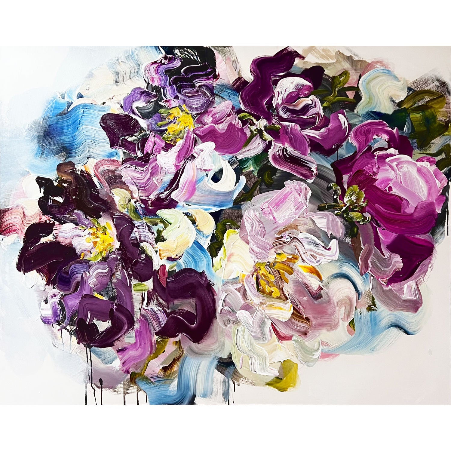 Purple Haze 48" x 60" - Petroff Gallery -  Painting