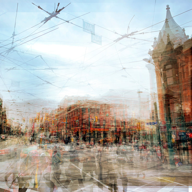 Queen & Spadina 2 34" x 34" Petroff Gallery 