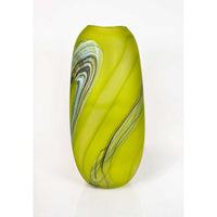 Tall Lime Ether Series - Petroff Gallery - Glass Art