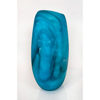 Tall Aqua Ether Series - Petroff Gallery - Glass Art