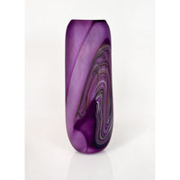 Tall Purple Ether Series - Petroff Gallery - Glass Art