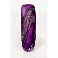 Tall Purple Ether Series - Petroff Gallery - Glass Art
